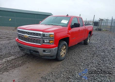 2015 Chevrolet Silverado 1500 1Lt из США, поврежденный, VIN 1GCVKREH3FZ166827